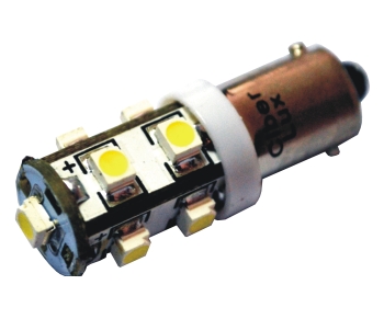 (LED 001) 69 com 9 x 1210 Leds SMD espalhado - BRANCO 12V