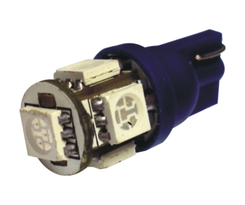 (LED 006) PINGÃO 5SMD (LED 5050) - AZUL, 12V