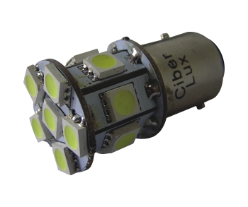 (LED 056) 2 POLOS 1034 (13SMD) - BRANCO, 12V