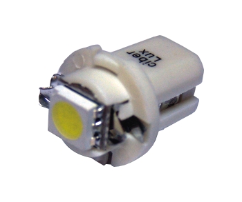 (LED 081) B8,5d / 1SMD (LED 5050) - BRANCO 12V